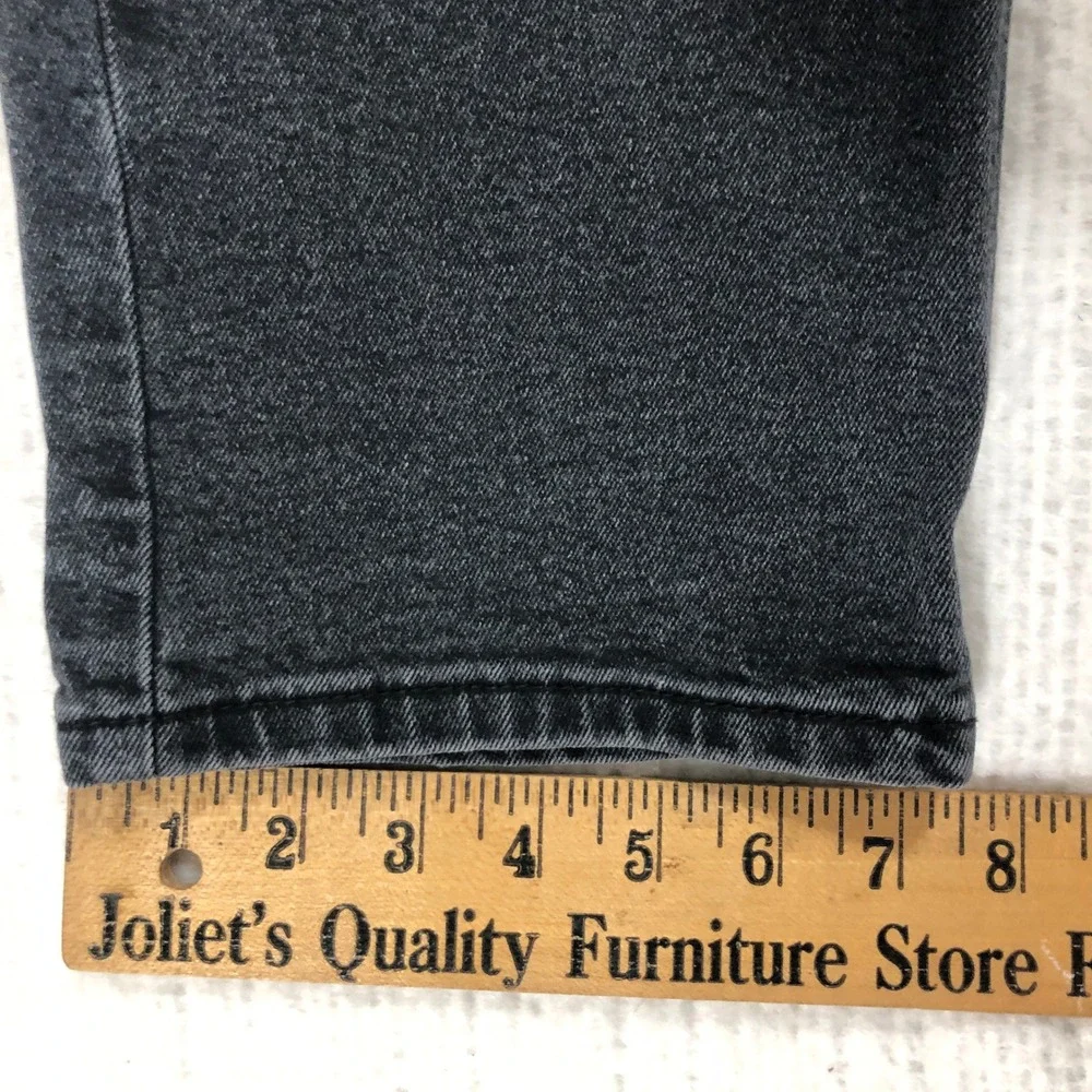 Levis 514 Straight Fit Jeans‎ Mens 38x32 Faded Black Denim Pants